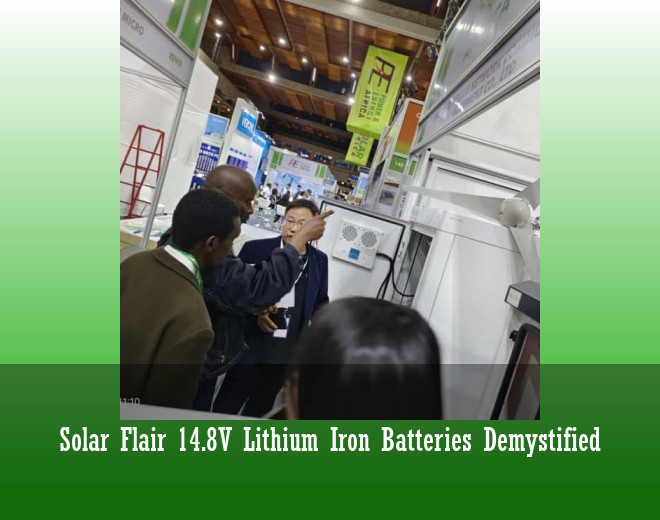 Solar Flair 14.8V Lithium Iron Batteries Demystified